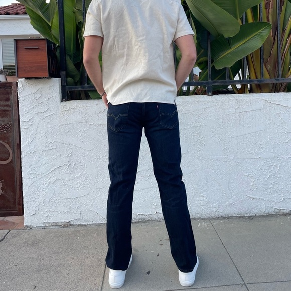 Men’s Dark wash 505 Levi’s jeans 32 x 32 - Picture 4 of 5